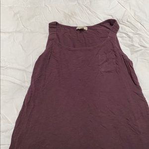 Plum colored tank